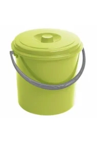 Curver wiadro z pokrywką zielone