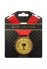 Medal prezentowy z napisem Gratulacje!