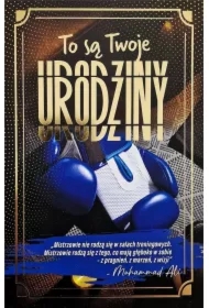 Karnet Urodziny Sporty Walki