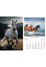 Kalendarz ścienny 2026 Konie