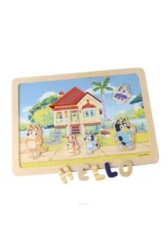 Tablica dwustronna literki i obrazki Bluey