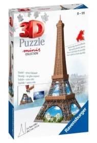 Puzzle mini 54 el. 3D Wieża Eiffel