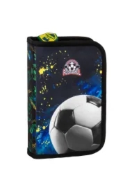 Piórnik jednokomorowy z wyposażeniem Piłka