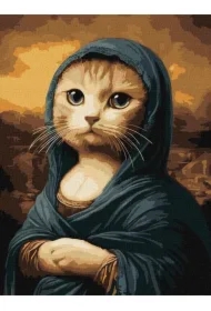 Malowanie po numerach - Tajemnicza Kotka