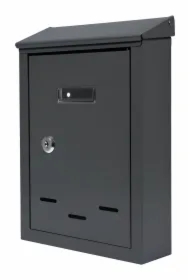 Skrzynka na listy antracyt 02 / 300x200x65mm