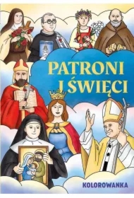 Kolorowanka Patroni i Święci
