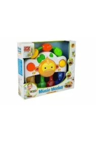 Pianinko z małpką z dźwiękiem i światłem