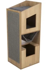 CityStyle, drapak stojący, dla kota, brązowy/szary, 105 cm