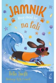 Jamnik, który chciał być na fali