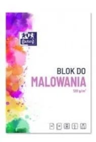 Blok do malowania A3/20K biały (10 szt) OXFORD