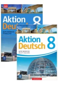 Aktion Deutsch. Podręcznik i zeszyt ćwiczeń do języka niemieckiego dla klasy 8 szkoły podstawowej