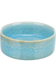 Miska ceramiczna, dla psa, niebieska, 13 cm