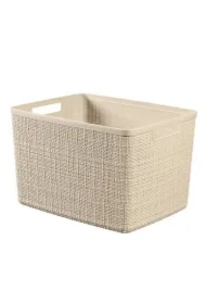 Curver koszyk L kremowy