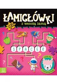 Łamigłówki z wesołą lamą