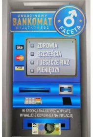 Karnet Urodziny męskie