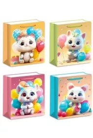 Torebka prezentowa L Kotki