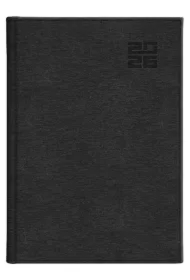 Kalendarz 2026 B5 dzienny Aluminium czarny