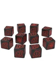 Game of Thrones, kostki do gry Targaryen 10xD6