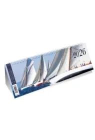 Kalendarz ze spiralką - poziomy 2026