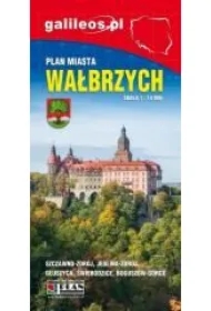 Plan miasta - Wałbrzych, mapa - Powiat wałbrzyski