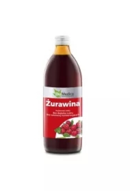 Żurawina sok 100% - suplement diety