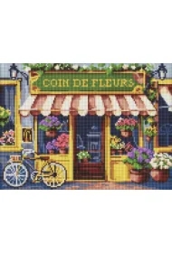 Diamentowa mozaika - Kwiatowy zakątek