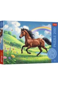 Puzzle 200 el. Dostojny koń