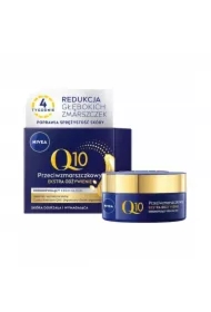 Q10 Przeciwzmarszczkowy odbudowujący krem odżywiający do twarzy