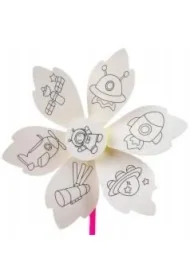 Wiatraczek Tinting do kolorowania kosmos