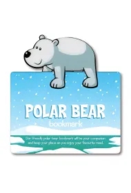 Zwierzęca zakładka do książki - Niedźwiedź polarny
