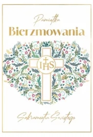 Karnet A5 Bierzmowanie. Krzyż
