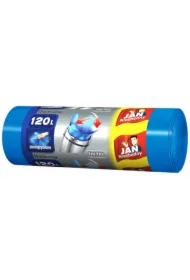 Worki na śmieci 120L EASY niebieskie