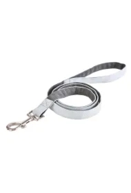 Smycz dla psa, 1, 5 x 120cm, szary/błękitny