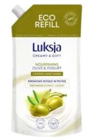 Odżywcze kremowe mydło w płynie Oliwka i Jogurt - zapas