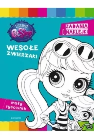 Książka Mały rysownik. Wesołe zwierzaki. Little Pet Shop.