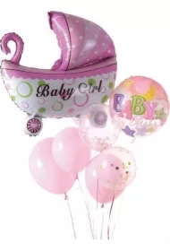Zestaw balonów Girl 9el