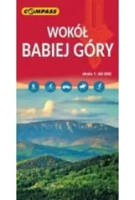 Mapa turystyczna - Wokół Babiej Góry