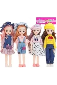Lalka stylowa zginane ręce i nogi 29cm MIX