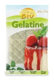 Żelatyna w listkach (istków)