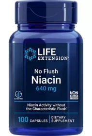 No Flush Niacin 640 mg Suplement diety