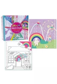 Kolorowanka Wodna z zadaniami Tęczowe Wróżki