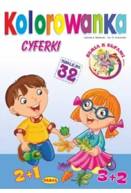 Cyferki. Kolorowanka