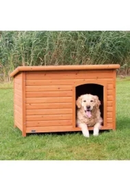 Buda o plaskim dachu Natura, XL: 116 x 82 x 79 cm, brązowa