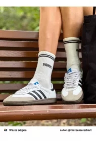 Skarpety dramat białe 41-46