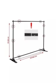 Stelaż do paneli dekoracyjnych (regulowany)