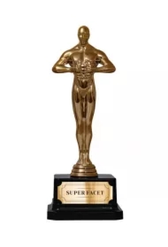 Statuetka prezentowa - Super Facet