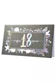 Zaproszenie ZP-009 Urodziny 18