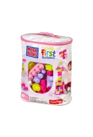  Mega Bloks. Klocki 80 elementów Torba First Builders CYP72