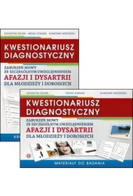 Kwestionariusz diagnostyczny zaburzeń mowy...