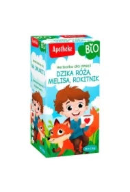 Herbatka dla dzieci Dzika róża, melisa i rokitnik na odporność